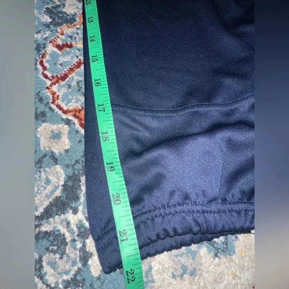 Rawlings Softball women Belted Navy Sports Pants Cropped Size L - Picture 10 of 10